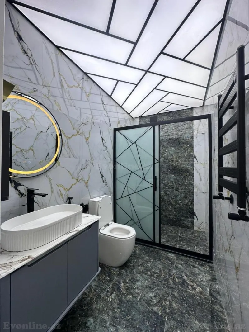 Satılır 3 otaqlı Mənzil Yeni tikili 96 m² Həzi Aslanov m. - şəkil 12