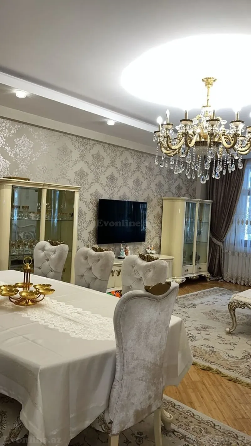 Satılır 4 otaqlı Mənzil Yeni tikili 200 m² Nəsimi r. - şəkil 2