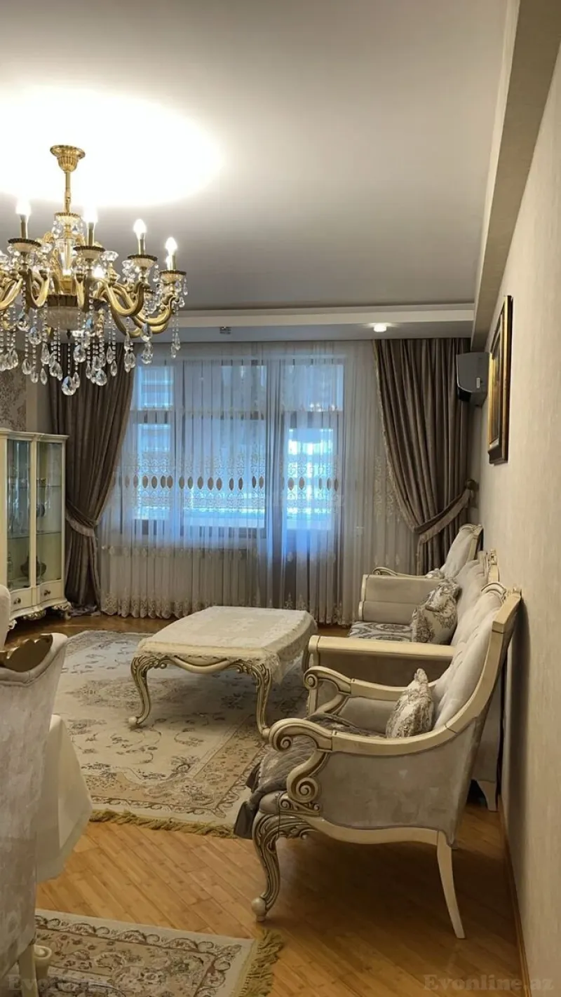 Satılır 4 otaqlı Mənzil Yeni tikili 200 m² Nəsimi r. - şəkil 3