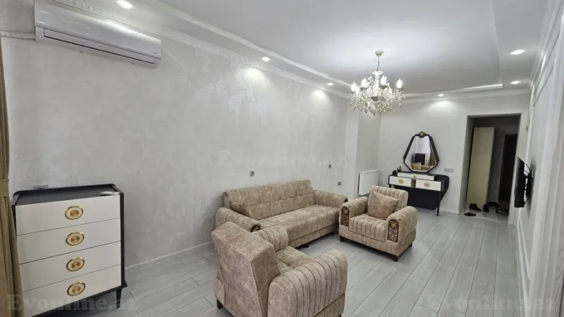 Kirayə verilir 2 otaqlı Mənzil Yeni tikili 76 m² Xətai m. - şəkil 2