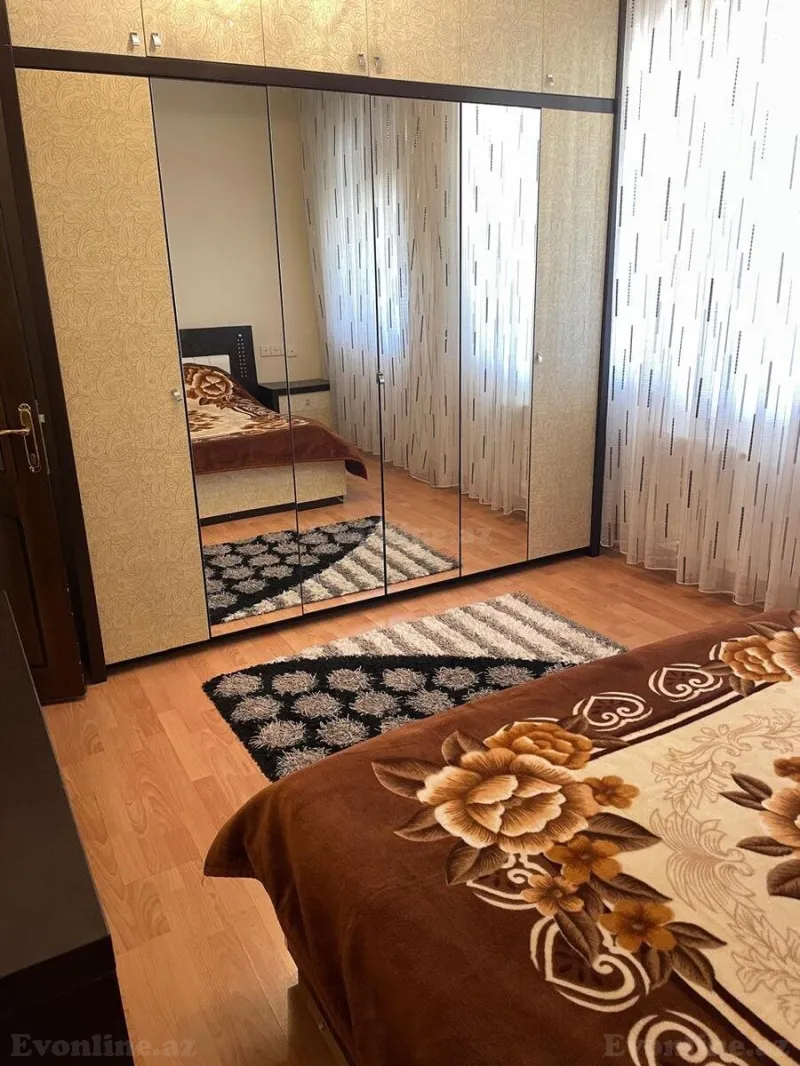 Kirayə verilir 2 otaqlı Mənzil Yeni tikili 85 m² Həzi Aslanov m. - şəkil 7