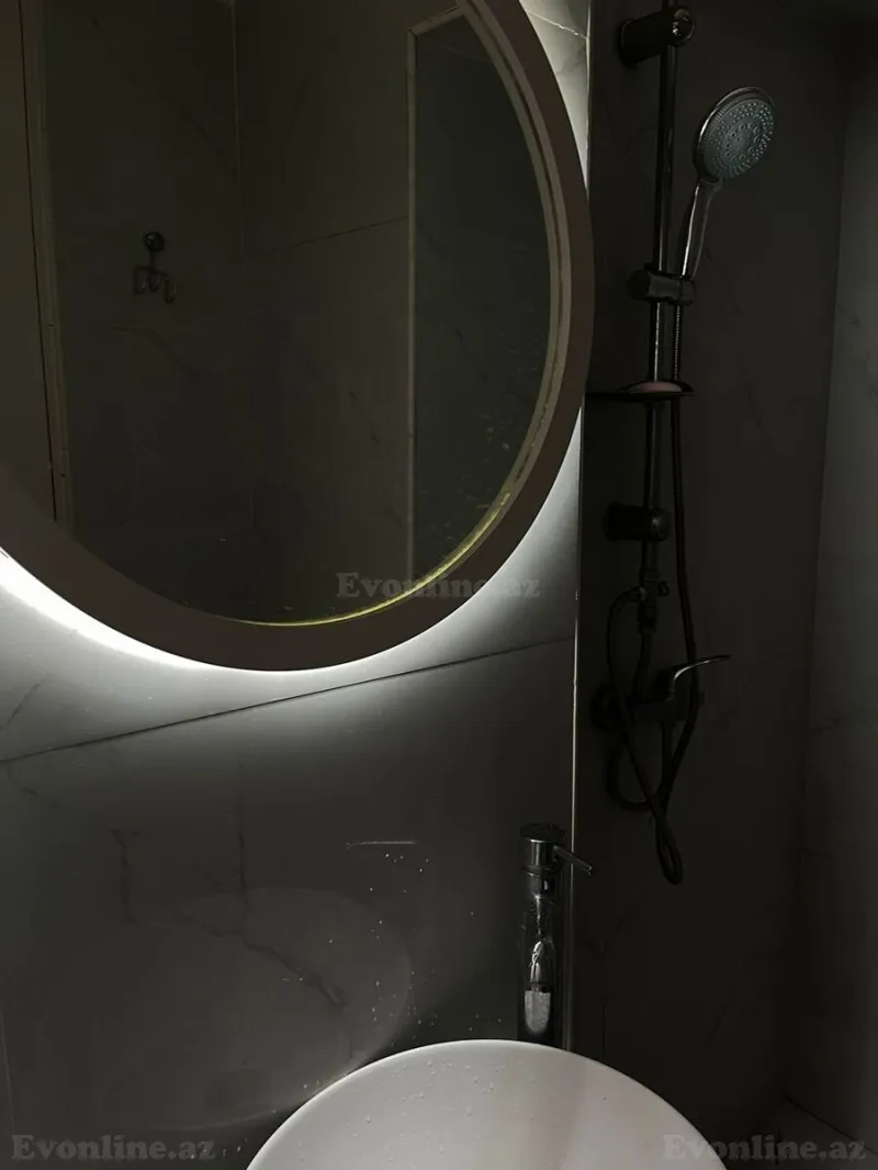 Kirayə verilir 2 otaqlı Mənzil Yeni tikili 60 m² Yasamal - şəkil 3