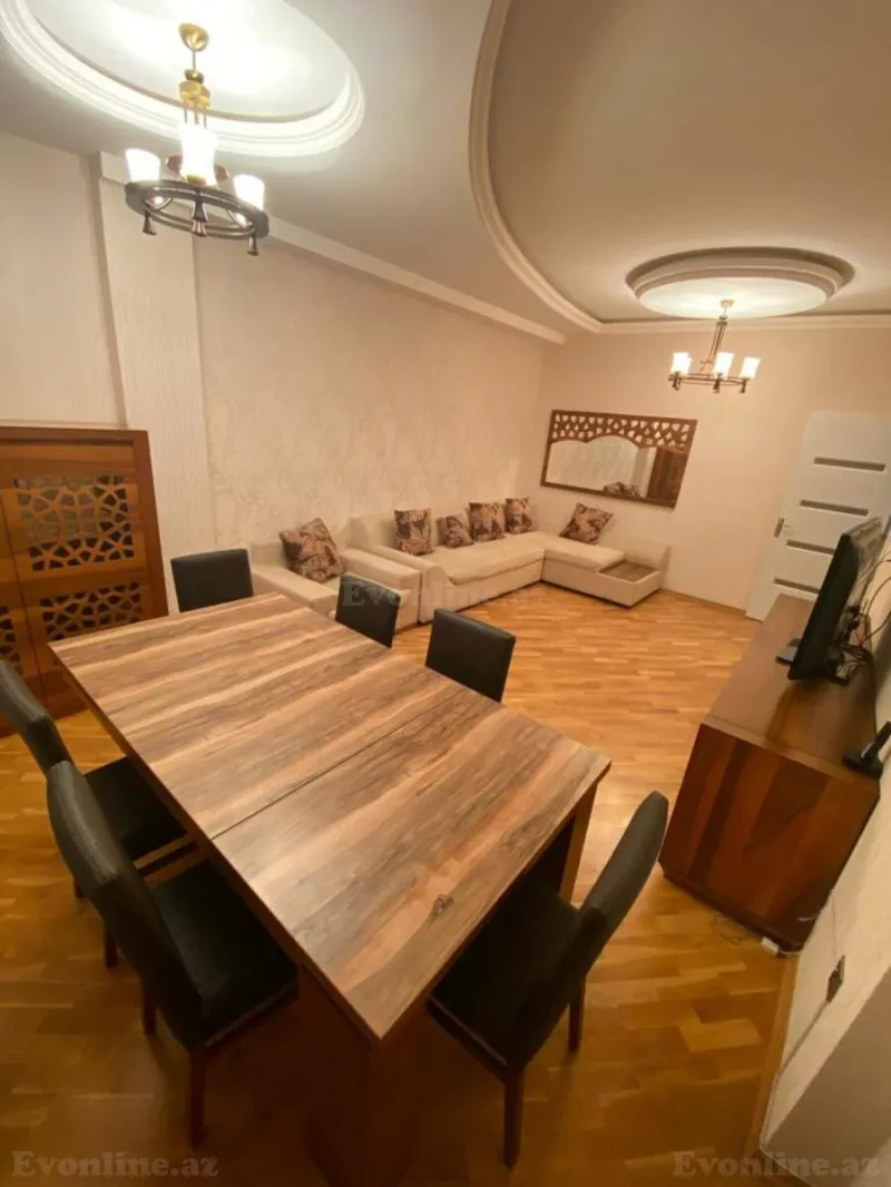 Kirayə verilir 2 otaqlı Mənzil Yeni tikili 75 m² 8 Noyabr m. - şəkil 2