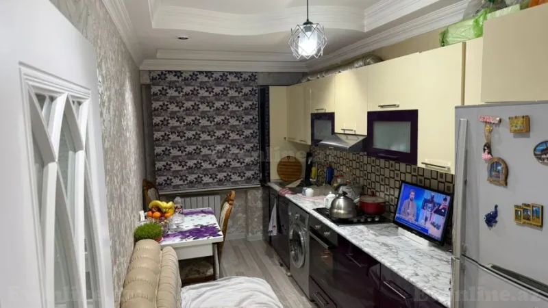 Satılır 3 otaqlı Mənzil Köhnə tikili 90 m² Qara Qarayev m. - şəkil 2