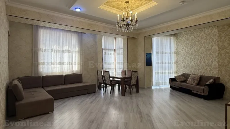 Kirayə verilir 2 otaqlı Mənzil Yeni tikili 100 m² Nəriman Nərimanov m.