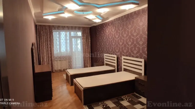 Kirayə verilir 3 otaqlı Mənzil Yeni tikili 160 m² Nərimanov r. - şəkil 6