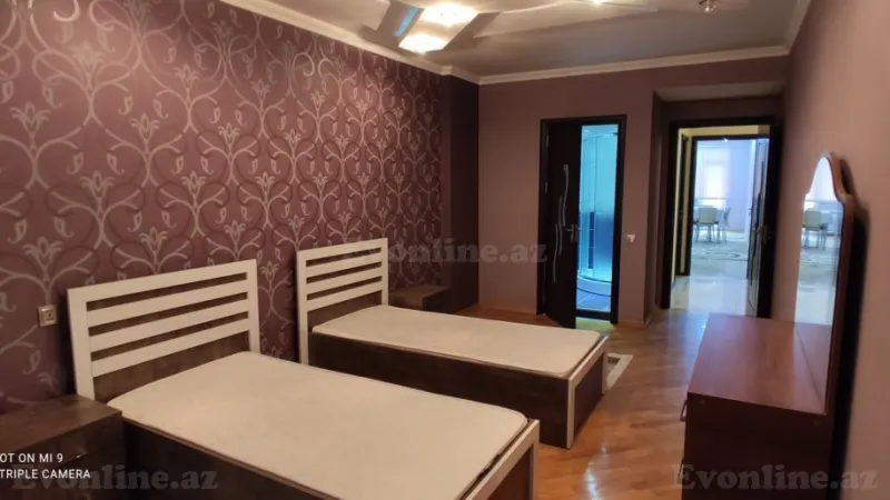Kirayə verilir 3 otaqlı Mənzil Yeni tikili 160 m² Nərimanov r. - şəkil 7