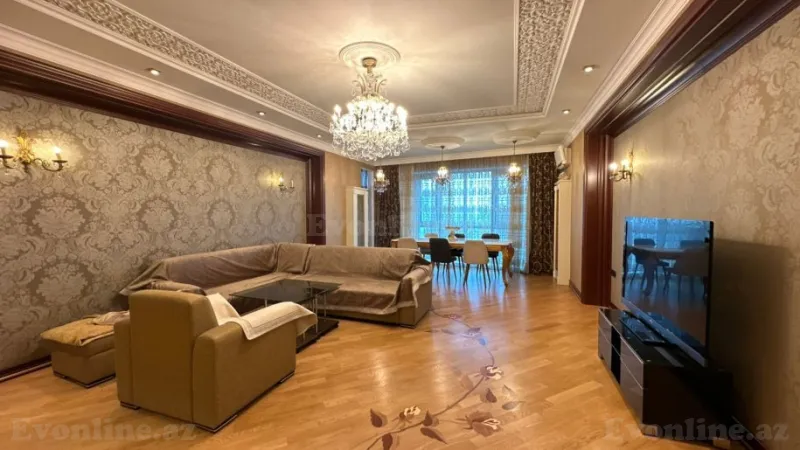 Kirayə verilir 3 otaqlı Mənzil Yeni tikili 220 m² Xətai m. - şəkil 3