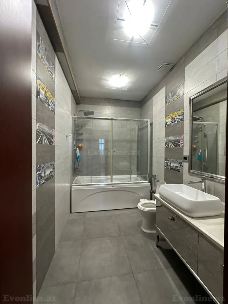 Kirayə verilir 3 otaqlı Mənzil Yeni tikili 220 m² Xətai m. - şəkil 18