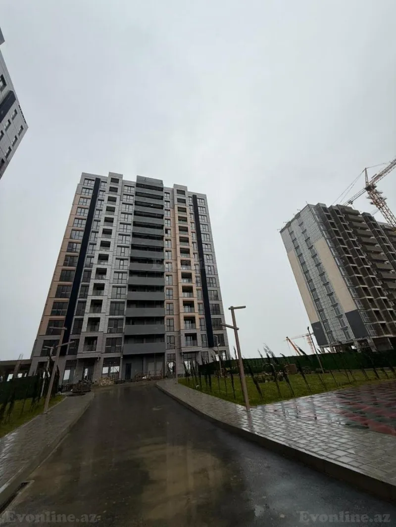 Satılır 2 otaqlı Mənzil Yeni tikili 52.3 m² Zığ - şəkil 2