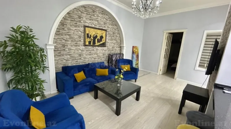 Kirayə verilir 2 otaqlı Mənzil Yeni tikili 60 m² Sahil m.
