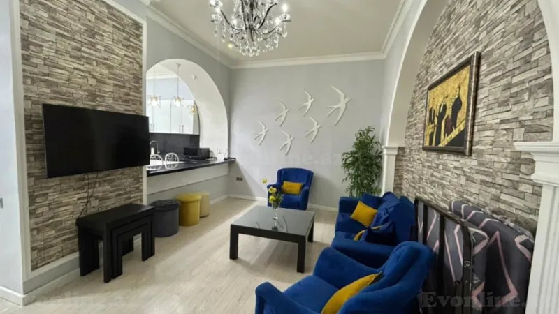 Kirayə verilir 2 otaqlı Mənzil Yeni tikili 60 m² Sahil m. - şəkil 3