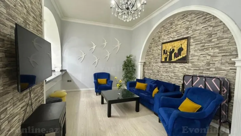 Kirayə verilir 2 otaqlı Mənzil Yeni tikili 60 m² Sahil m. - şəkil 4