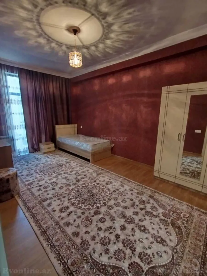 Kirayə verilir 3 otaqlı Mənzil Yeni tikili 125 m² Həzi Aslanov m. - şəkil 5