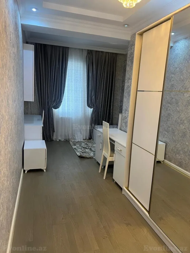 Kirayə verilir 4 otaqlı Mənzil Yeni tikili 160 m² Nəsimi r. - şəkil 7