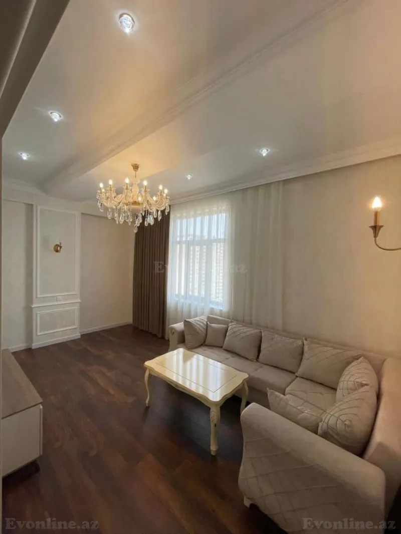 Kirayə verilir 2 otaqlı Mənzil Yeni tikili 92 m² Nizami m. - şəkil 3