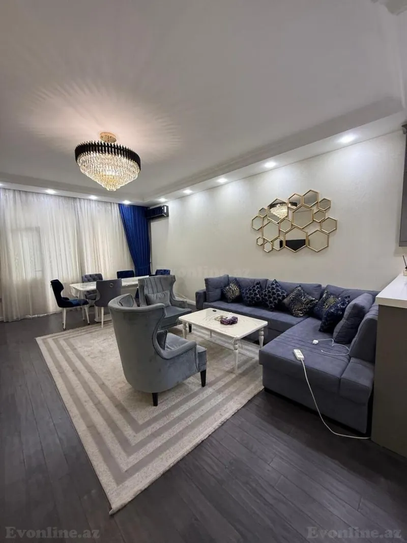 Kirayə verilir 2 otaqlı Mənzil Yeni tikili 71 m² 7-ci mikrorayon - şəkil 2