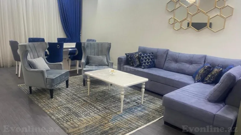 Kirayə verilir 2 otaqlı Mənzil Yeni tikili 71 m² 7-ci mikrorayon - şəkil 6