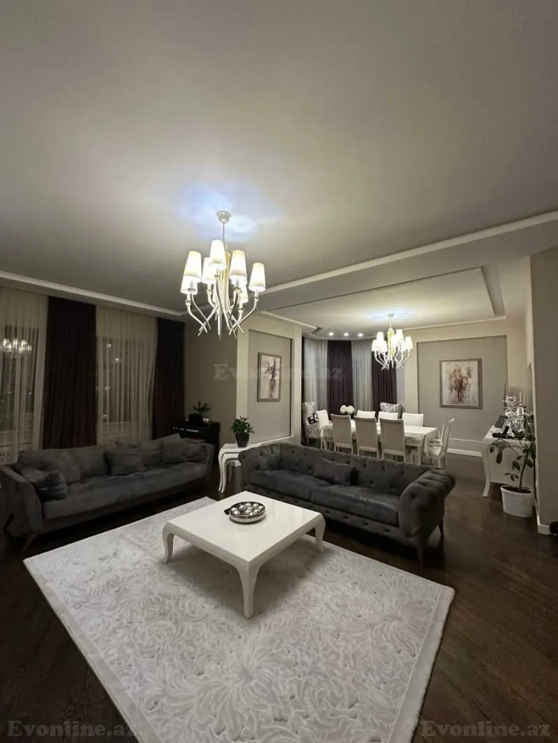 Satılır 4 otaqlı Mənzil Yeni tikili 205 m² Nizami m.