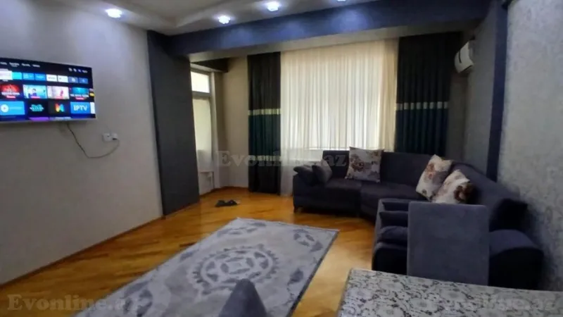 Kirayə verilir 2 otaqlı Mənzil Yeni tikili 70 m² Qara Qarayev m. - şəkil 2
