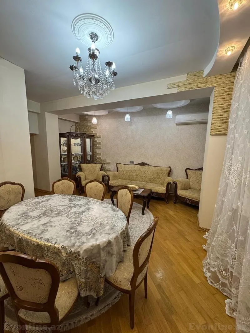 Kirayə verilir 3 otaqlı Mənzil Yeni tikili 80 m² Nəsimi m.
