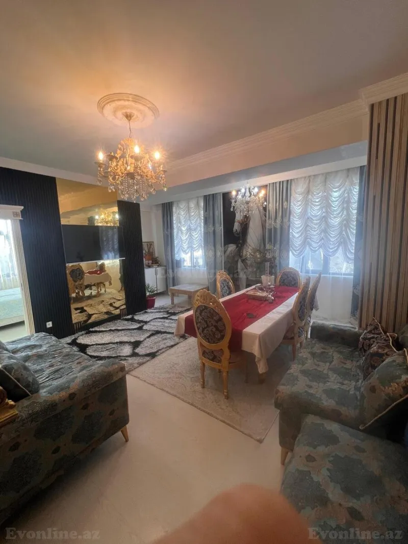 Satılır 3 otaqlı Mənzil Yeni tikili 118 m² Əhmədli m. - şəkil 5