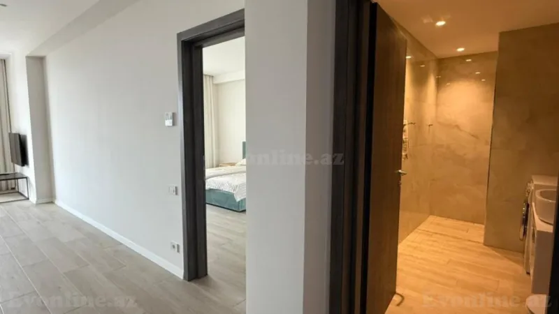 Kirayə verilir 2 otaqlı Mənzil Yeni tikili 105 m² Sabunçu r. - şəkil 3