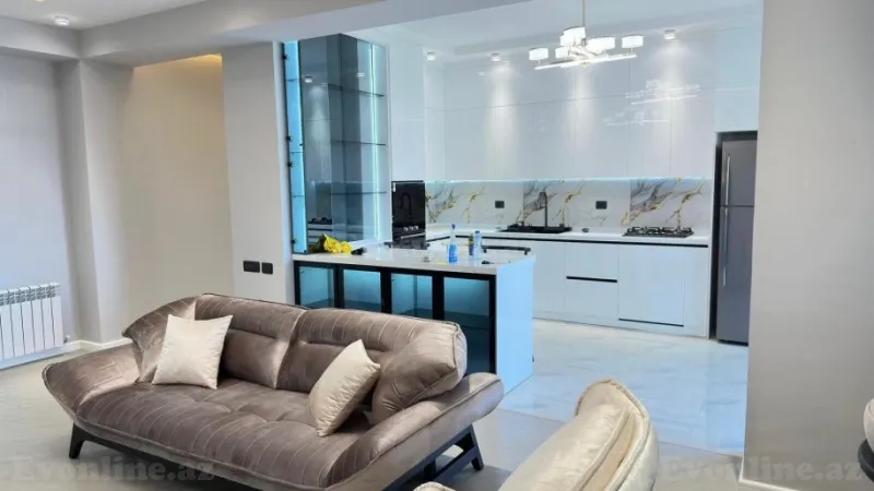 Satılır 3 otaqlı Mənzil Yeni tikili 126 m² Gənclik m. - şəkil 5