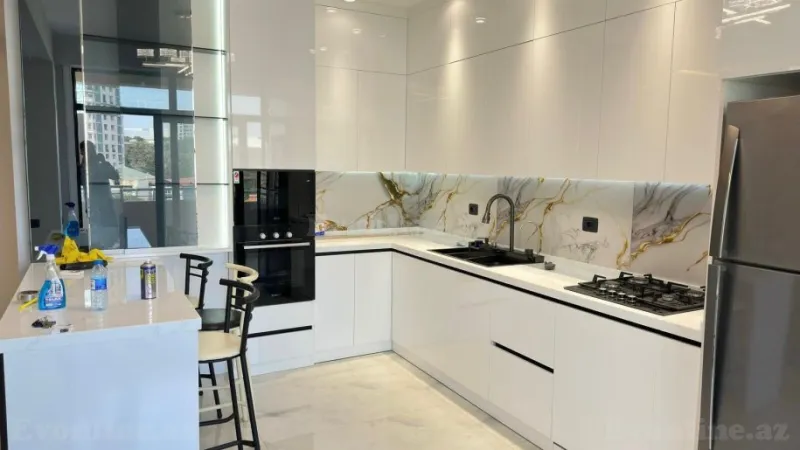 Satılır 3 otaqlı Mənzil Yeni tikili 126 m² Gənclik m. - şəkil 8