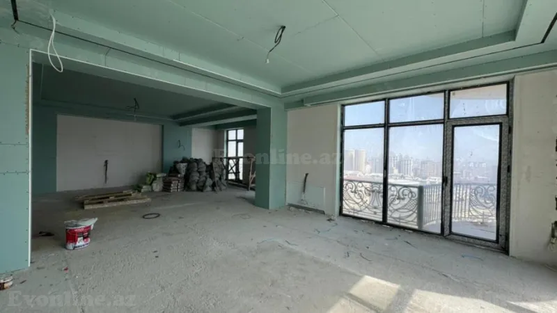 Satılır 4 otaqlı Mənzil Yeni tikili 322 m² Elmlər Akademiyası m. - şəkil 5