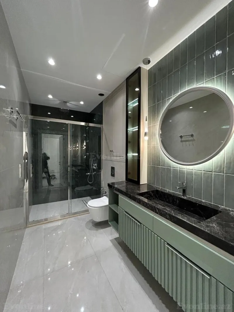 Satılır 4 otaqlı Mənzil Yeni tikili 170 m² Elmlər Akademiyası m. - şəkil 25