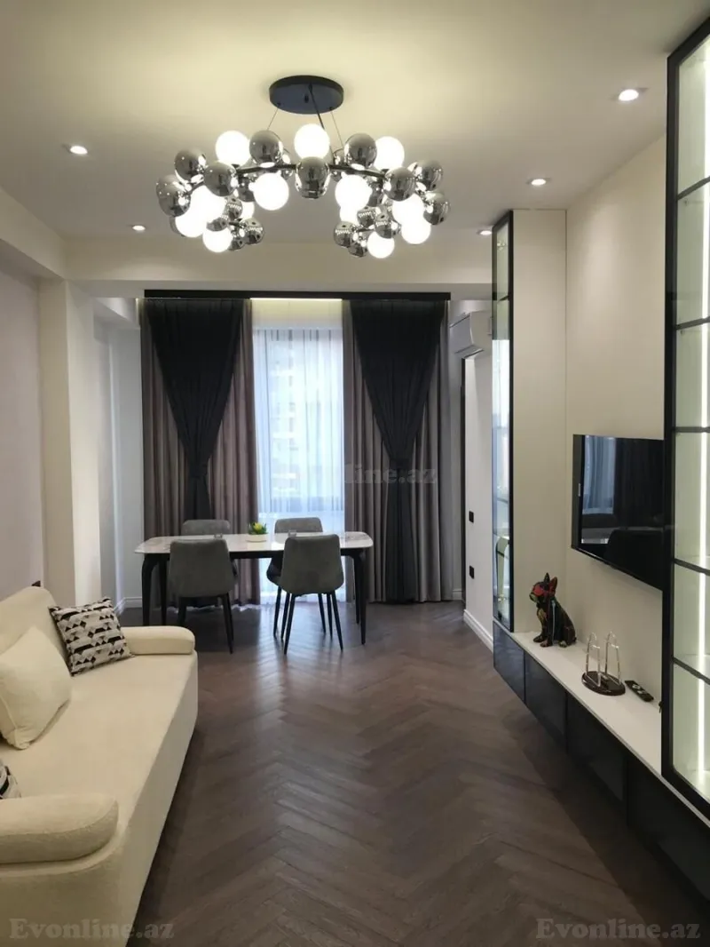 Satılır 2 otaqlı Mənzil Yeni tikili 60 m² Gənclik m. - şəkil 4