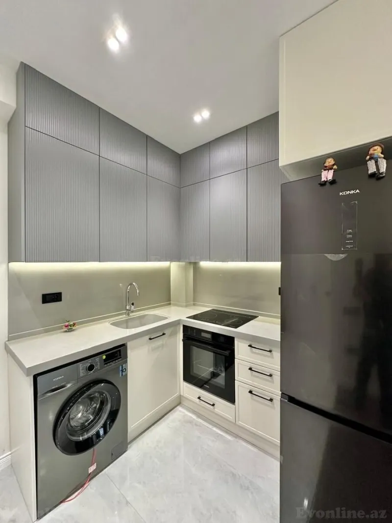 Satılır 2 otaqlı Mənzil Yeni tikili 60 m² Gənclik m. - şəkil 5