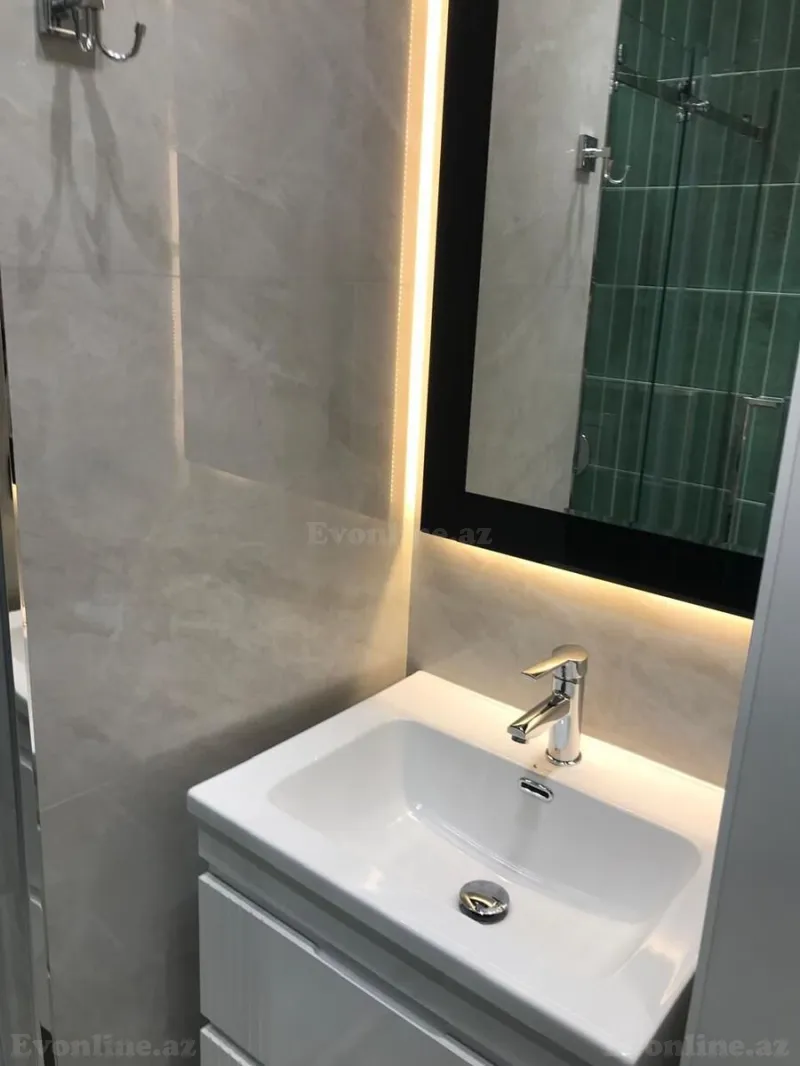 Satılır 2 otaqlı Mənzil Yeni tikili 60 m² Gənclik m. - şəkil 20