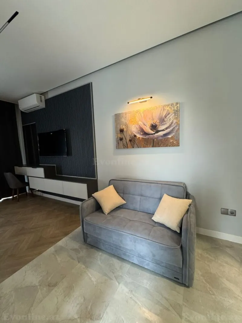 Kirayə verilir 1 otaqlı Mənzil Yeni tikili 60 m² Nardaran - şəkil 4