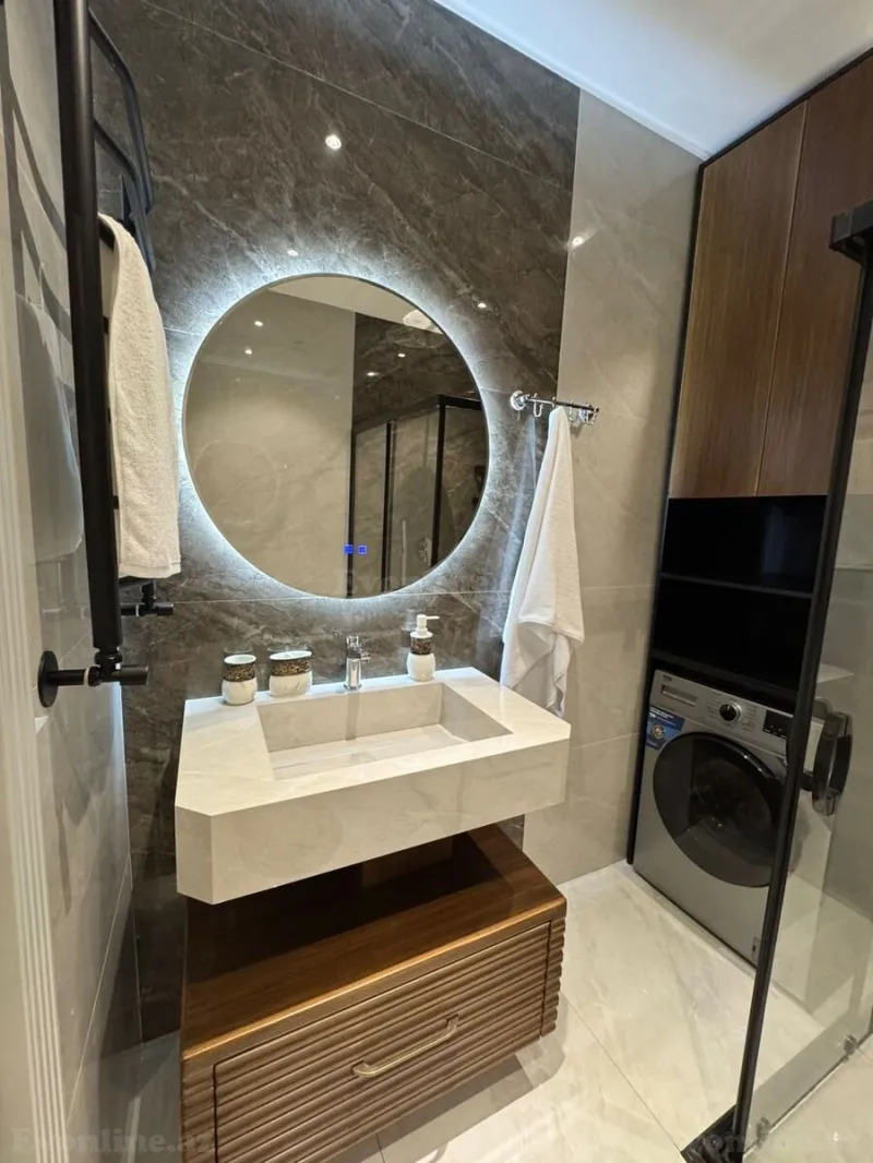 Kirayə verilir 1 otaqlı Mənzil Yeni tikili 60 m² Nardaran - şəkil 10