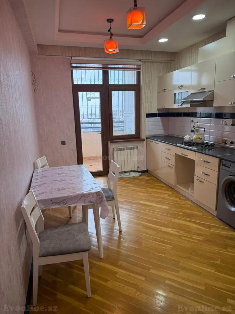 Kirayə verilir 3 otaqlı Mənzil Yeni tikili 120 m² Əhmədli m. - şəkil 9