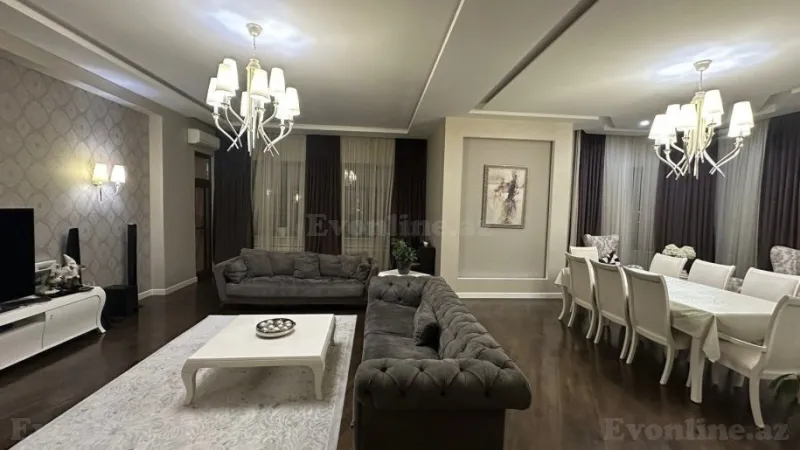Satılır 4 otaqlı Mənzil Yeni tikili 200 m² Nizami m.