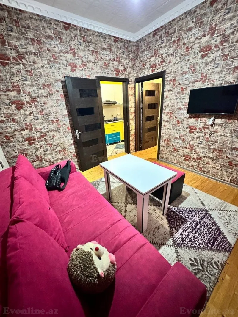 Kirayə verilir 2 otaqlı Mənzil Yeni tikili 40 m² Həzi Aslanov