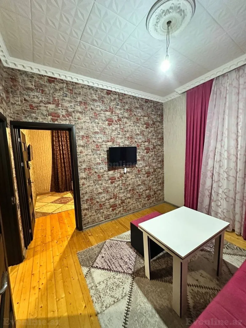 Kirayə verilir 2 otaqlı Mənzil Yeni tikili 40 m² Həzi Aslanov - şəkil 3