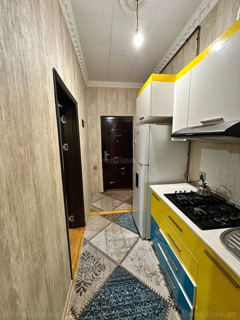 Kirayə verilir 2 otaqlı Mənzil Yeni tikili 40 m² Həzi Aslanov - şəkil 14