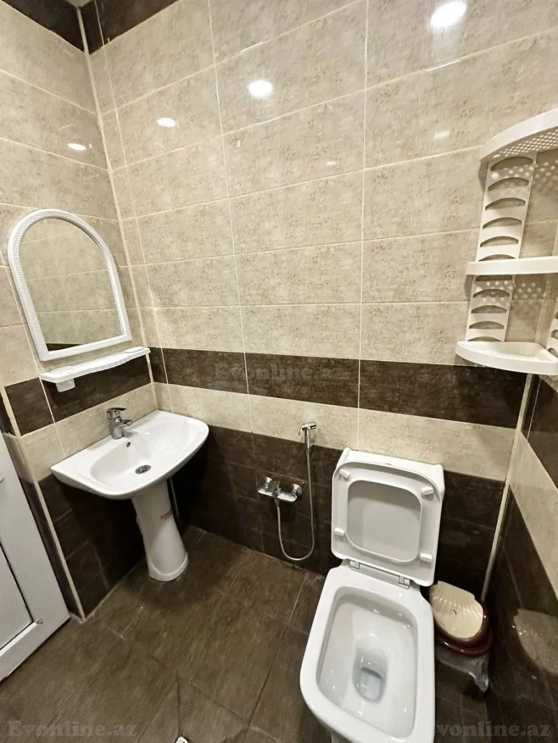 Kirayə verilir 2 otaqlı Mənzil Yeni tikili 40 m² Həzi Aslanov - şəkil 15