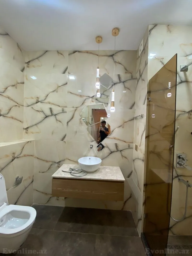 Kirayə verilir 2 otaqlı Mənzil Yeni tikili 66 m² Xətai m. - şəkil 16