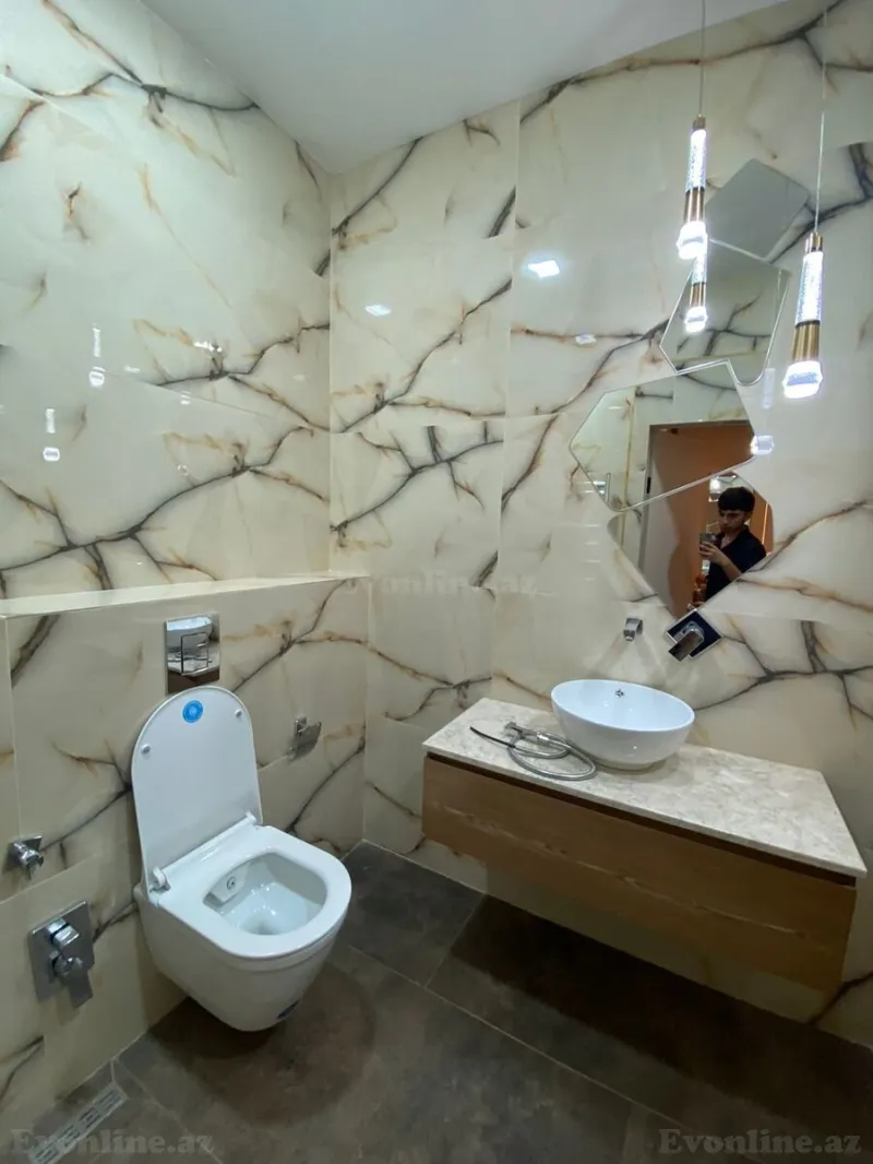 Kirayə verilir 2 otaqlı Mənzil Yeni tikili 66 m² Xətai m. - şəkil 17