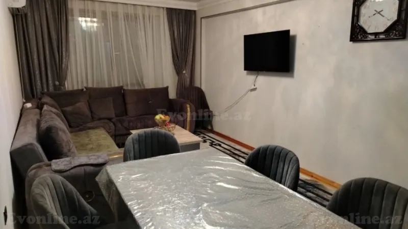 Satılır 3 otaqlı Mənzil Yeni tikili 87 m² Sabunçu r. - şəkil 5