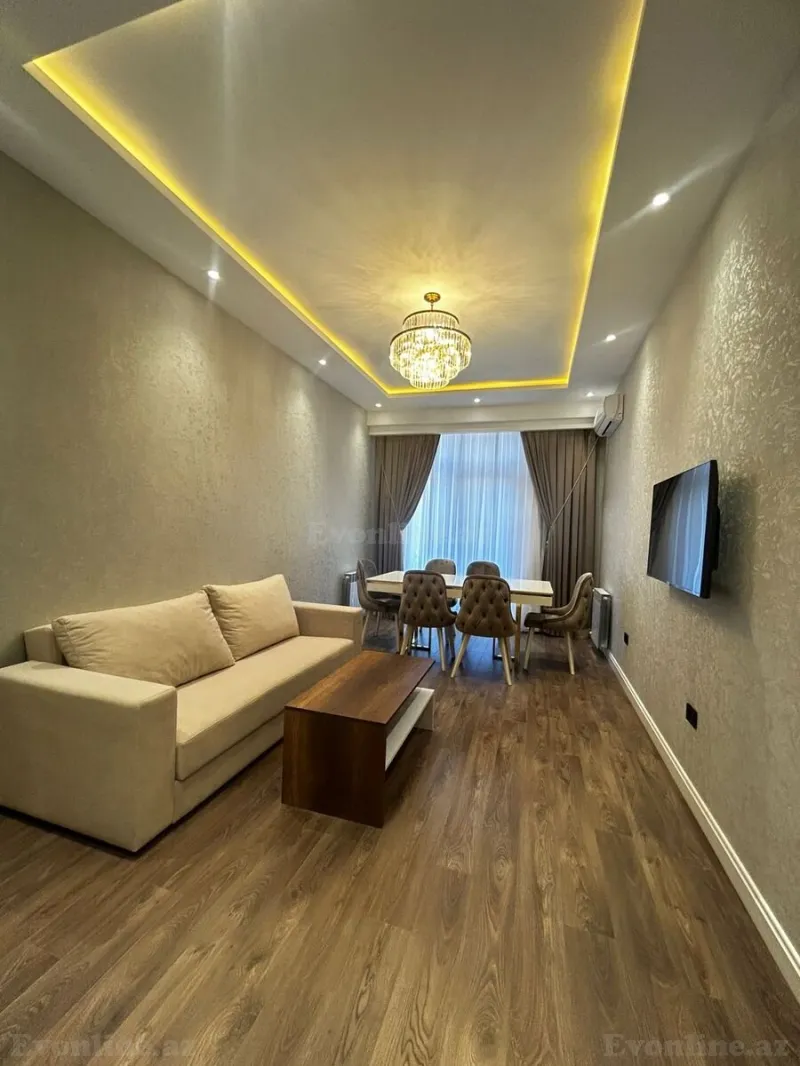 Kirayə verilir 2 otaqlı Mənzil Yeni tikili 80 m² Nizami m.