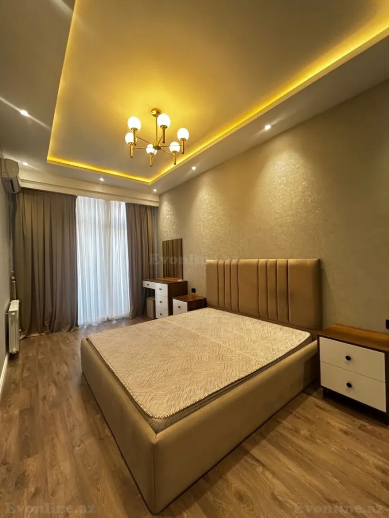 Kirayə verilir 2 otaqlı Mənzil Yeni tikili 80 m² Nizami m. - şəkil 3