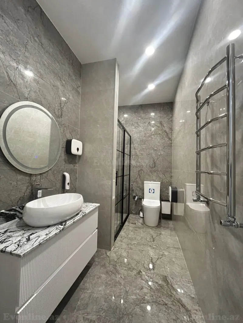 Kirayə verilir 2 otaqlı Mənzil Yeni tikili 80 m² Nizami m. - şəkil 9