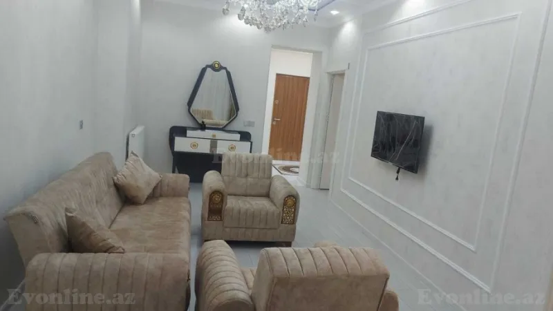 Kirayə verilir 2 otaqlı Mənzil Yeni tikili 76 m² Xətai m. - şəkil 2