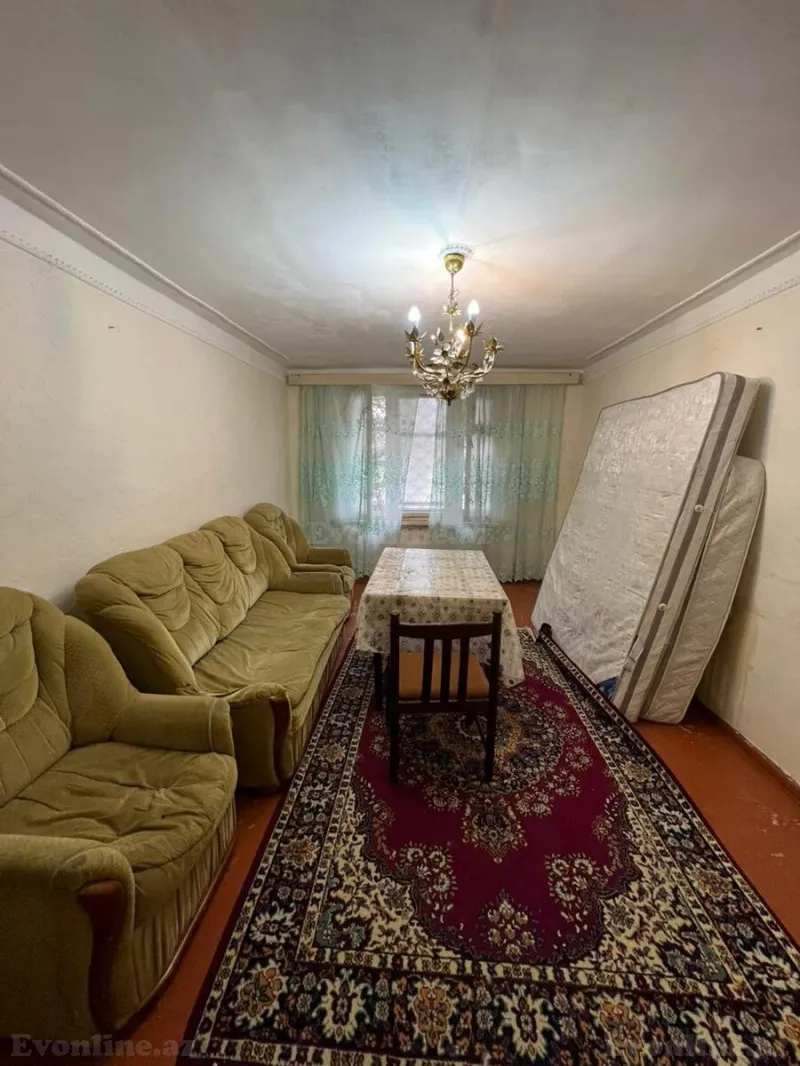 Kirayə verilir 3 otaqlı Mənzil Köhnə tikili 80 m² Nəriman Nərimanov m. - şəkil 2